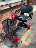 Rode scootmobiel merk GoGo, 10 km/u of minder, 16 t/m 25 km, Zo goed als nieuw, Ophalen