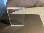 plexiglas blokje afm. L x B x D =  118 x 80 x 14 mm, Ophalen of Verzenden, Zo goed als nieuw, Overige materialen, Minder dan 20 mm