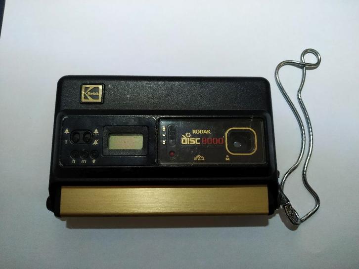 Kodak Disc 8000 schijffilmcamera, Audio, Tv en Foto, Fotocamera's Analoog, Gebruikt, Compact, Kodak, Ophalen of Verzenden