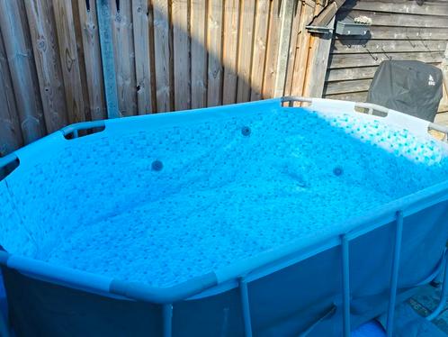 Bestway Zwembad ovaal 3.05m x 2.00m, Tuin en Terras, Zwembaden, Zo goed als nieuw, Opzetzwembad, Minder dan 80 cm, 200 tot 300 cm