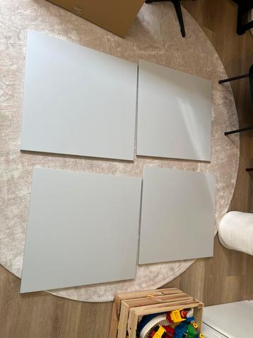 4x lappviken lichtgrijs 60x64 kastdeurtjes voor ikea besta