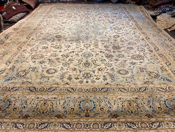 origineel vintage handgeknoopt Perzische tapijt ,400x300cm beschikbaar voor biedingen