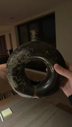 Donkergroen bloemenvaasje rond, gat, Bloomingville, H&M home, Huis en Inrichting, Woonaccessoires | Vazen, Ophalen of Verzenden