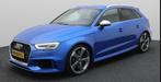 Audi RS3 2.5 Sportback 2017 Arablauw, Auto's, Automaat, Zwart, RS3, Blauw