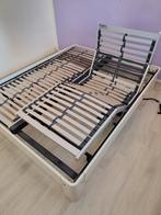 Auping Auronde 160x200 met Bossflex, Ophalen, Wit, Tweepersoons, Overige maten