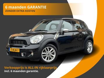 Mini COUNTRYMAN 1.6 COOPER S 184PK PEPPER NAVI/LMV/NL-AUTO   beschikbaar voor biedingen