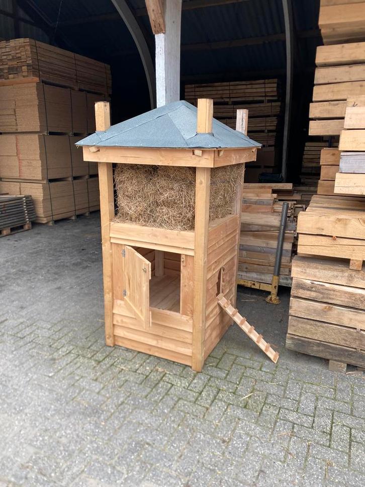 Kippenhok landelijk hooiberg, Dieren en Toebehoren, Knaagdieren en Konijnen | Hokken en Kooien, Hok, 90 cm of meer, 110 cm of meer