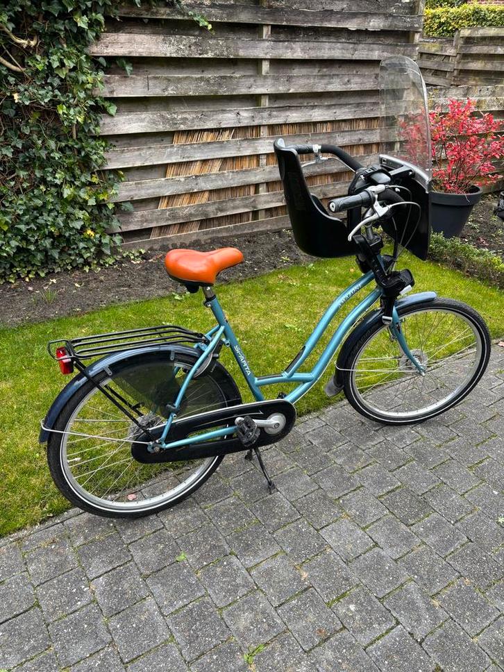 Sparta Moederfiets - Fijne gezinsfiets!, Fietsen en Brommers, Fietsen | Dames | Moederfietsen, Gebruikt, Sparta, 53 tot 56 cm