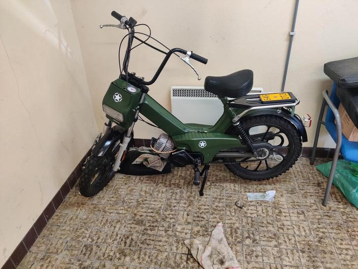 Te koop: Tomos A35 – Legergroen | 65cc | Offroad/Army Style, Fietsen en Brommers, Brommers | Tomos, Zo goed als nieuw, Standard