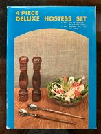 Hostess Set - Saladebestek & zoutmolen & pepermolen, Huis en Inrichting, Ophalen of Verzenden, Zo goed als nieuw