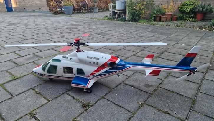 Vario Bell 222 ( interesse peiling), Hobby en Vrije tijd, Modelbouw | Radiografisch | Helikopters en Quadcopters, Gebruikt, Helikopter