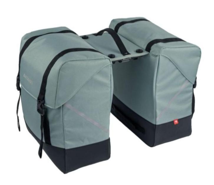 NIEUW: Batavus Dubbele Fietstas MIK blauw, Fietsen en Brommers, Fietsaccessoires | Fietstassen, Nieuw, Ophalen of Verzenden