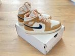 Nike Jordan 1 Mid Black desert Voile/Desert, mt 38 (nieuw), Kleding | Dames, Schoenen, Nike Air Jordan, Beige, Nieuw, Ophalen of Verzenden