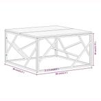 Nieuwe vierkante tafel 80x80x40cm, Ophalen, 50 tot 100 cm, Vierkant, Nieuw