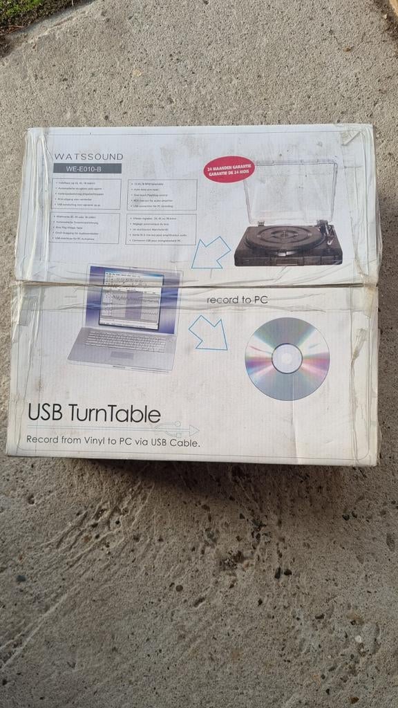 Platenspeler / Draaitafel - USB Aansluiting, Ophalen of Verzenden, Gebruikt, Overige merken
