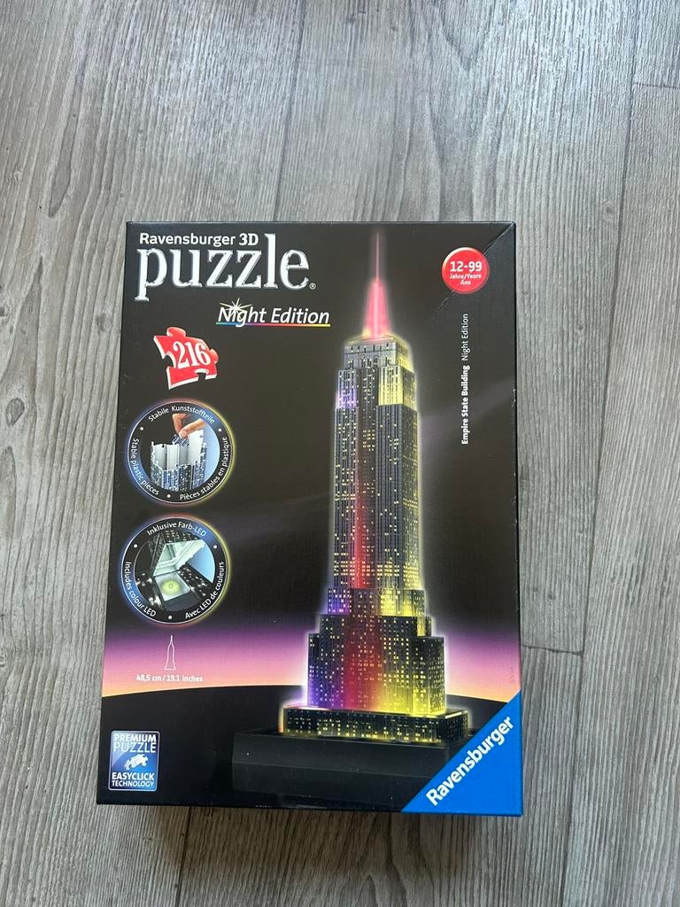 Puzzel 3D NIEUW, Hobby en Vrije tijd, Denksport en Puzzels, Ophalen of Verzenden, Minder dan 500 stukjes, Nieuw, Rubik's of 3D-puzzel