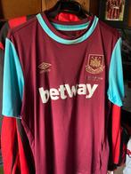 West ham united, retro voetbalshirt, niet matchworn, Ophalen of Verzenden, Zo goed als nieuw, Buitenlandse clubs, Shirt