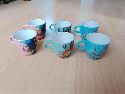 Douwe Egberts Oude Meesters mokken, Huis en Inrichting, Keuken | Servies, Nieuw, Kop(pen) en/of Schotel(s), Overige stijlen, Ophalen of Verzenden