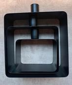 3 zwarte metalen kandelaars, Ophalen of Verzenden, Nieuw