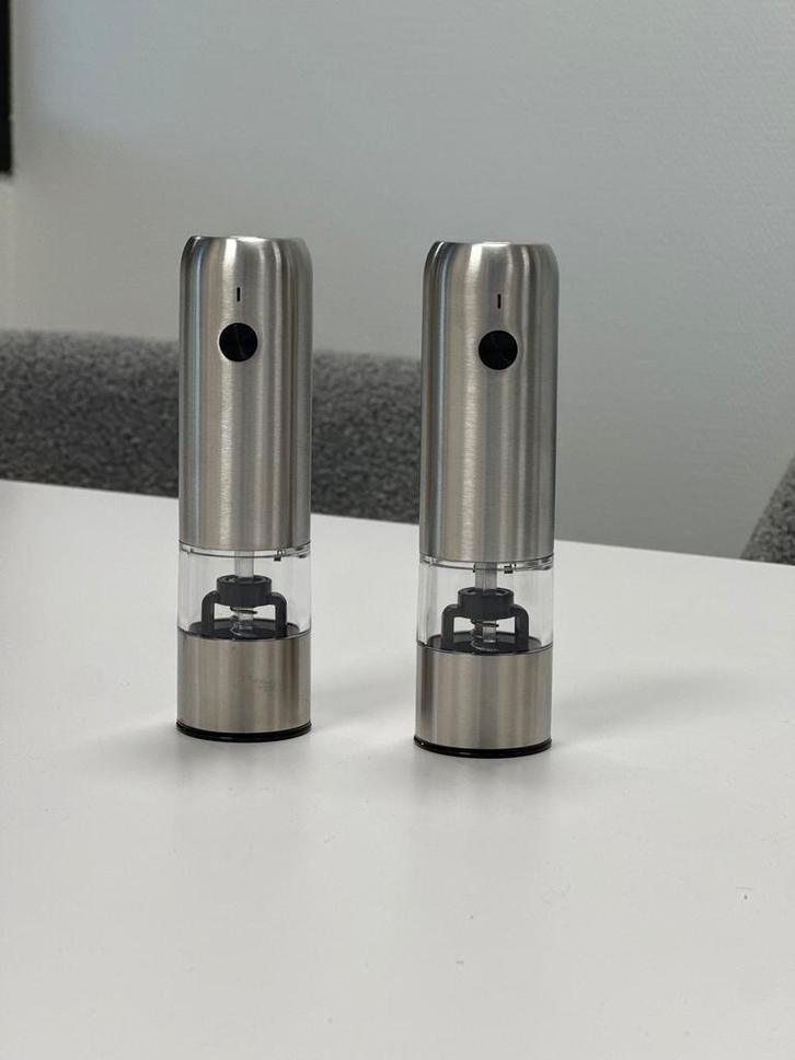 Elektrische Peper & Zoutmolen Set - 2 stuks, Huis en Inrichting, Keuken | Keukenbenodigdheden, Nieuw, Verzenden