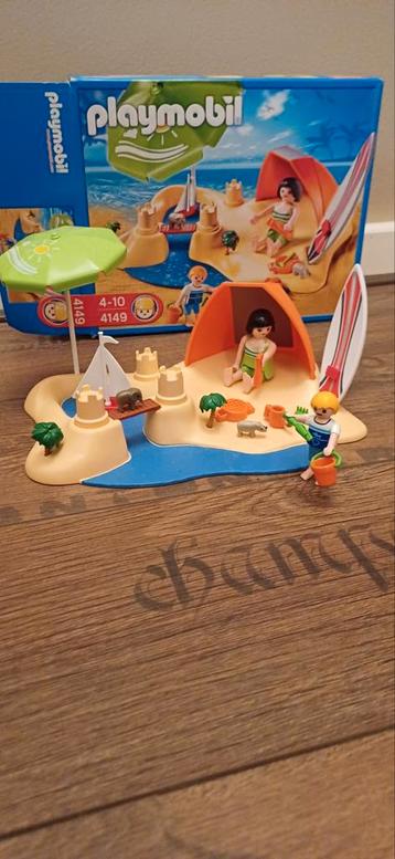 Playmobil 4149 Strandvakantie - Complete Set incl doos beschikbaar voor biedingen
