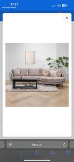 Ruime mooie taupe bak inclusef kussens., Huis en Inrichting, Ophalen, Minder dan 10 m²