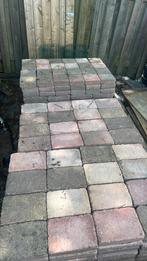Bonte stenen terras 20x30 en 20x20 ca 22-25m2, Ophalen, Zo goed als nieuw, Beton, Terrastegels