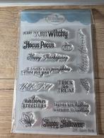 stempel ECD herfstteksten CS249, Ophalen of Verzenden, Nieuw, Clearstamp