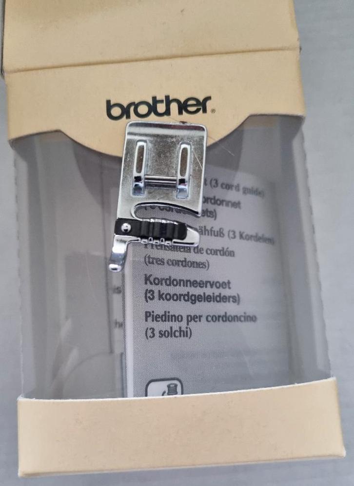 BROTHER CORDONNEERVOET, Hobby en Vrije tijd, Naaimachines en Toebehoren, Nieuw, Naaimachine, Brother, Ophalen of Verzenden