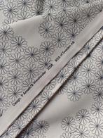 Lap stof wit grijs bloemen Ikea nieuw, Hobby en Vrije tijd, Stoffen en Lappen, 120 cm of meer, Wit, Nieuw, Ophalen of Verzenden