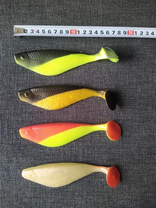Shads 18cm, Watersport en Boten, Hengelsport | Roofvissen, Zo goed als nieuw, Overige typen, Ophalen of Verzenden