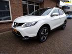 Nissan Qashqai 1.2 Tekna Leder / Navi / Panoramadak / Clima, Voorwielaandrijving, Euro 5, Gebruikt, Zwart