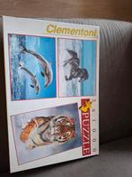 Clementoni 3x1000 Puzzel - Dieren, Ophalen of Verzenden, 500 t/m 1500 stukjes, Zo goed als nieuw, Legpuzzel