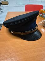 Vintage  Marechaussee / politie hoofdofficier pet, Ophalen of Verzenden, Marechaussee, Nederland, Helm of Baret