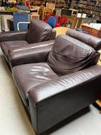 2 grote leren fauteuils, Ophalen