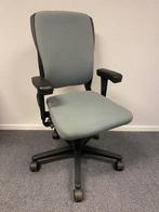 Ahrend 230 lichtgrijs, hoge rug, 4D armleggers!, Gebruikt, Ophalen of Verzenden, Grijs, Bureaustoel