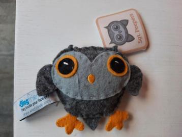 NIEUW Sgt. Peepers Mini Uil Owl Uilen Vilten Vilt Knuffeltje beschikbaar voor biedingen
