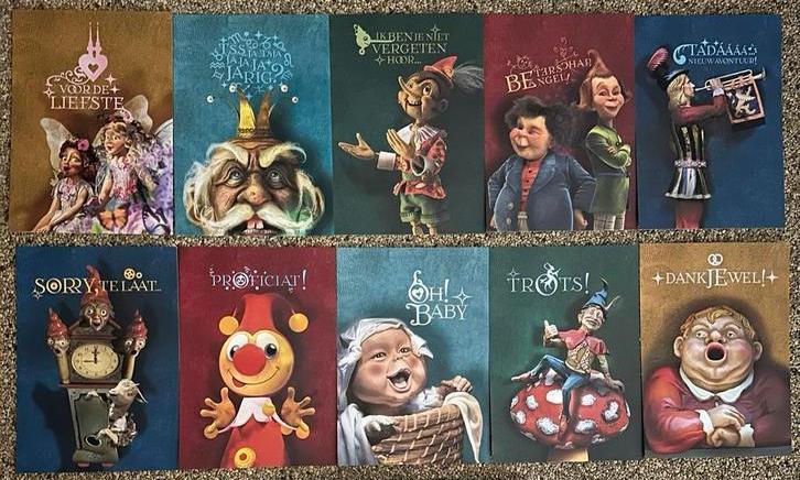 Efteling Kerstpakket Personeel Kaarten - Nieuw!, Verzamelen, Efteling, Nieuw, Overige typen, Ophalen of Verzenden