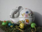 Dekseldoosje konijn Paasdecoratie, Diversen, Pasen, Ophalen of Verzenden, Zo goed als nieuw