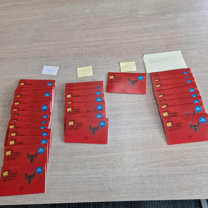 Crypto stamps, Postzegels en Munten, Postzegels | Toebehoren, Verzamelalbum, Ophalen of Verzenden