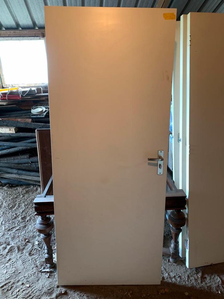 8 binnendeuren | gebruikt | div. maten, Doe-het-zelf en Verbouw, Deuren en Horren, Gebruikt, Binnendeur, 200 tot 215 cm, 80 tot 100 cm