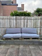 Palletkussens met pallets, Ophalen of Verzenden, Gebruikt, Hout