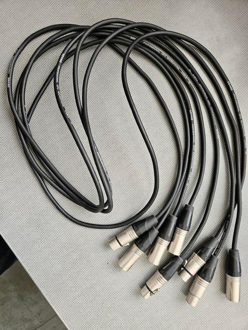 Devine professionele XLR kabels. Als NIEUW!, Muziek en Instrumenten, Kabels en Stekkers, Zo goed als nieuw, Ophalen of Verzenden