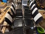 Stoelen 50s, Gebruikt, Zwart, Vijf, Zes of meer stoelen, Metaal