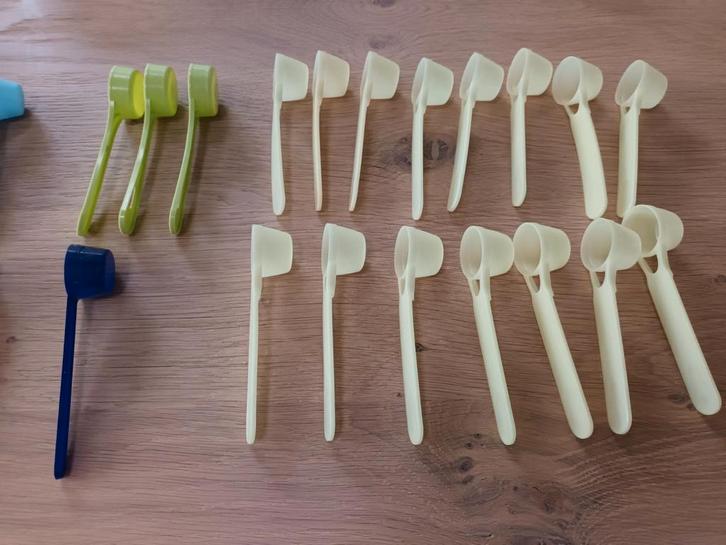 41 Maatschepjes maat schepjes maatlepeltjes maatlepels, Huis en Inrichting, Keuken | Keukenbenodigdheden, Zo goed als nieuw, Ophalen of Verzenden