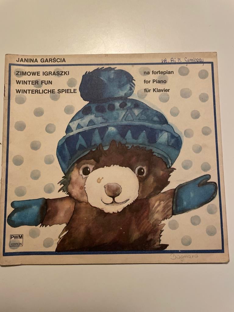 Winter dun zimowe igraszki, Muziek en Instrumenten, Bladmuziek, Ophalen of Verzenden, Les of Cursus, Klassiek, Piano