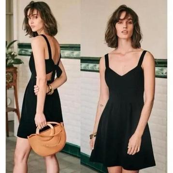 Nieuw! Dorina dress zwart Sézane maat 36 beschikbaar voor biedingen