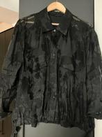 Prachtig zwart Taifun kanten blouse jasje mt 44 nw staat, Ophalen of Verzenden, Zo goed als nieuw, Maat 42/44 (L), Zwart