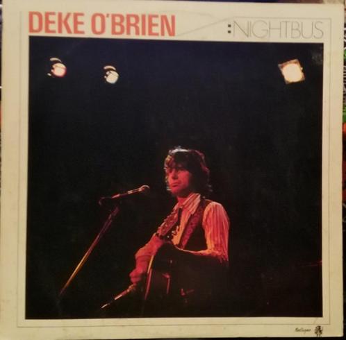 Deke O'Brien – Nightbus, Cd's en Dvd's, Vinyl | Rock, Gebruikt, Poprock, 12 inch, Ophalen of Verzenden