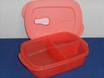 Tupperware Crystalwave Rechthoek 1 L. Zalm, Ophalen of Verzenden, Nieuw, Overige typen